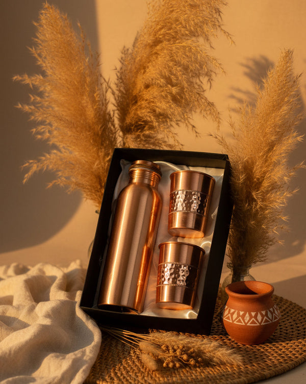 Copper Bottle | 1 Ltr