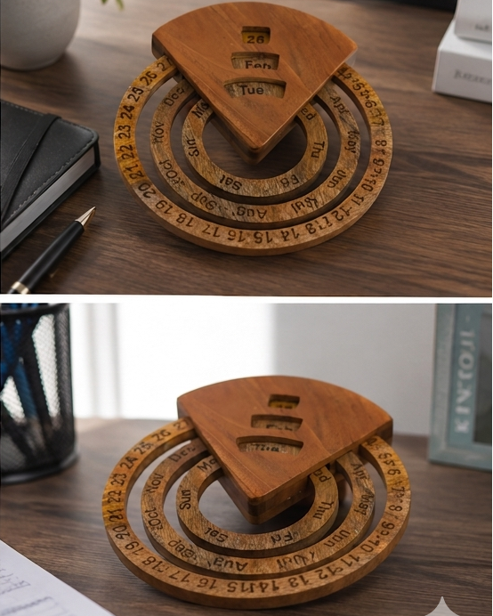 Wooden Calendar