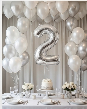 Party Balloon | For 2nd Birthday
