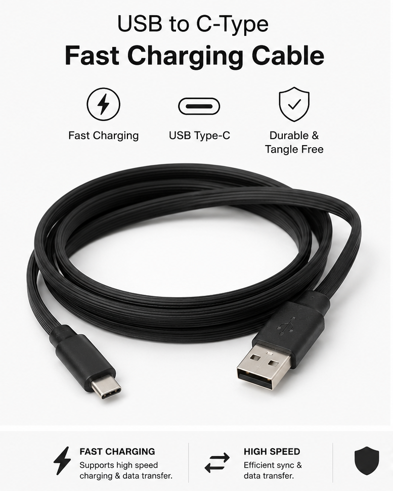 USB to C chord | Braided